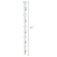 thumbnail image 4 of Multicolor Stars Gift Wrap Paper, 12.5 sq ft, by Way To Celebrate, 4 of 4