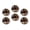 C0880, variant on Glass Refrigerator Magnet 6Pcs Magnetic Fridge Sticker,Decor for Kitchen,Whiteboard,Cabinet,Watercolor Bouquet Of Multicolored Roses