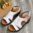 thumbnail image 7 of AZZAKVG Sandals for Women Casual Roman Shoes Fish Mouth Wedge, 7 of 7