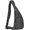 Dark Grey-2, variant on Sling Bag Crossbody Bag for Men Women Slim Anti-Thief Travel Personal Pocket Dark Grey