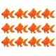 thumbnail image 1 of KAKOWELY 20 piezas de peces dorados artificiales flotantes de plástico para decoración de peceras., 1 of 5