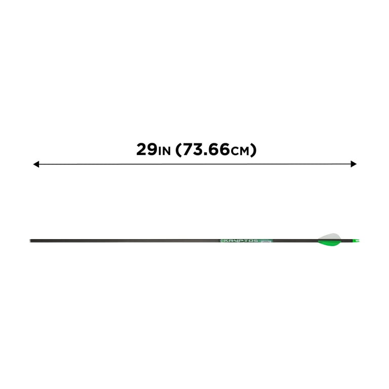 6 pack) Allen Company Kryptos Carbon Arrow, 29