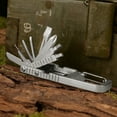 thumbnail image 5 of 1pack 13-in-1 Bike Multi Tool with Emergency Whistle - EDC Compact Keychain Repair Kit for Outdoor Camping, 5 of 7