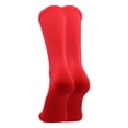 thumbnail image 2 of TCK Prosport Athletic Crew Socks - Scarlet Red, Medium (1 Pair), 2 of 2