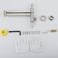 thumbnail image 5 of WOWOW Brass Pot Filler Faucet Kitchen Sink Wall Mount Brushed Nickel Folding Faucet, 5 of 6