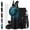 Indigo Black, variant on Stainless Steel Water Bottles 64oz Cold-48h Vacuum Insulated Half Gallon Jug with Straw & Chug Lid, Paracord Handle, Strap Carry Bag, Metal Tactical Canteen