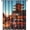 Japanese Landscape, variant on Japanese Crane Blackout Curtains - Watercolor Japanese Landscape Mount Fuji Red Sun Cherry Blossom Grommet Window Curtain Set Energy Saving Thermal Insulated Drapes for Living Room,2 Panels 45L x 21W