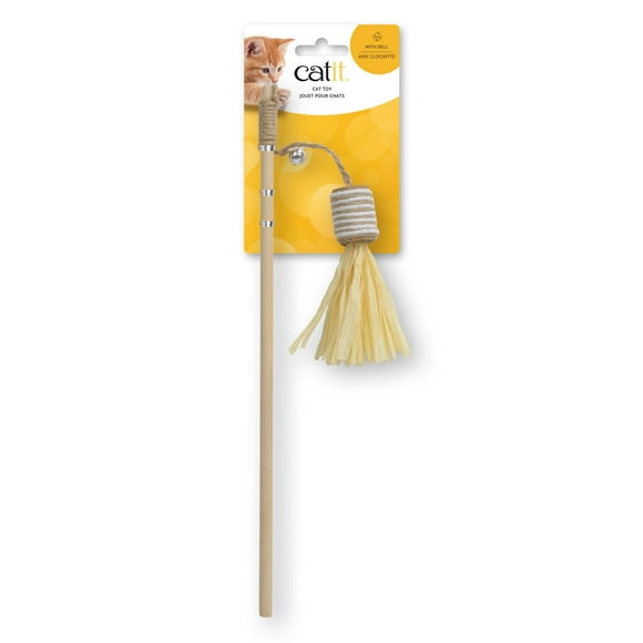 Jouet Catit pour chats, baguette avec rouleau en carton