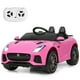 thumbnail image 1 of Coche Jaguar Montable para Niños Costway Juguete Eléctrico con Mando Rosa, 1 of 9