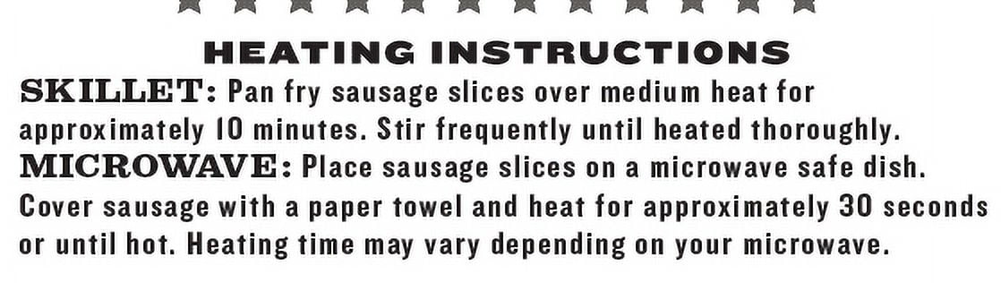 Holmes Smokehouse Smoked Sliced Pork Sausage, 12oz, Fully Cooked, Gluten-Free, Refrigerated, Vacuum Sealed