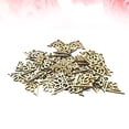 thumbnail image 3 of 100pcs Wood Vintage Corner Onlay Furniture Home Decorations Applique DIY Corner Decorative Protector Cover (Wood Applique, 30mm, 50pcs A Pack), 3 of 7