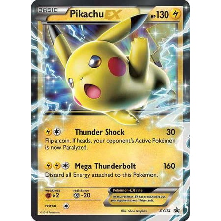 Pokemon Promo Ultra Rare Pikachu EX XY174