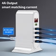thumbnail image 4 of Wzzjkit Five USB Interface Digital Charger 5V4A Charging Head with Multiple Protections Suitable for IOS and Android System Devices Charging Multifunctional Socket, 4 of 6