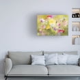 thumbnail image 2 of Canvas Wall Art - Ludmila Shumilova 'Tiny Garden In A Summer Field' Wall Art for Living Room, Bedroom, or Office Décor by Trademark Fine Art - 19 x 12 Inches, 2 of 4