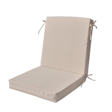 Better Homes & Gardens 44" x 20" Outdoor Chair Seat Cushion, 1-Piece, Beige