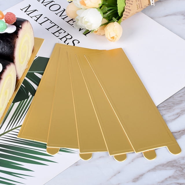 CTIRCHIU 100Pcs Gold Cake Boards for Holding Cakes in Restaurants