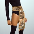 thumbnail image 3 of OULII Costume Belt Egyptian Style Classical Golden Fabric 1Pack, 3 of 8