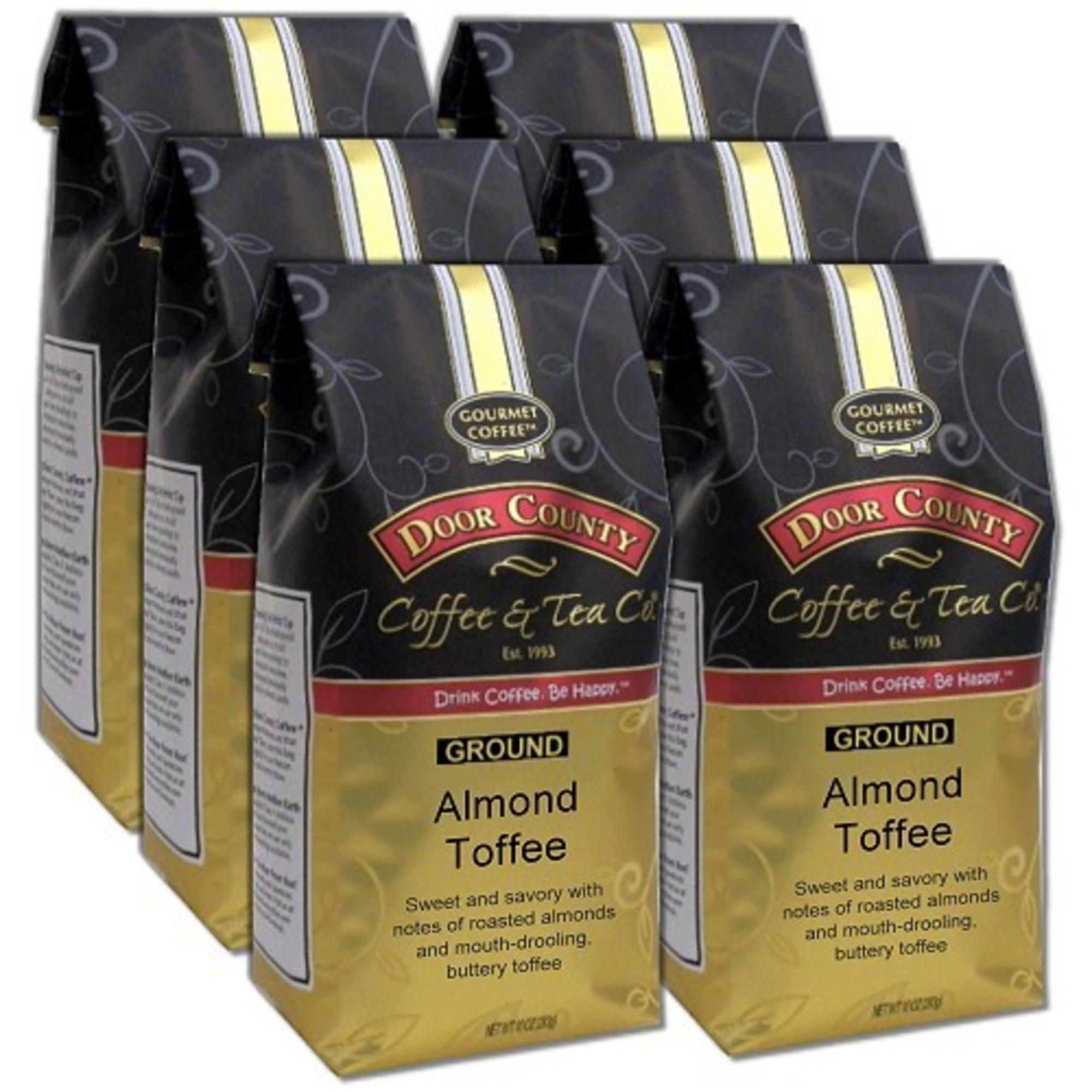 Door County Coffee Almond Toffee, Almond & Toffee Flavored Specialty