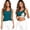 Green, variant on WAYUTE Tank Tops for Women with Built in Bras Summer Lace Sleeveless Stretch Fit Solid Color Camisole Casual Sporty Fashion,Purple,L