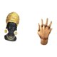 thumbnail image 5 of Estatua de mujer africana,Estante de oficina con estatua de mujer africana,Adorno de figura de resina delicado para el hogar,Escultura de mano,Escultura de mano,manos entrelazadas,amantes, 5 of 8