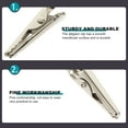 thumbnail image 3 of 150 Pcs Alligator Clip Cable Connectors Wire Crocodile Clamp Electrical Test Clips Iron Jewelry Banana, 3 of 6