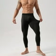 thumbnail image 4 of SSAAVKUY Men's Compression Pants Cool Dry Athletic Workout Leggings Sports Running Active Tights Base Layer Running Tights Dark Gray 4-6, 4 of 7