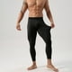 thumbnail image 4 of Pantalones de yoga largos para hombre, sólidos, transpirables, absorbentes del sudor, térmicos, de alta elasticidad, de poliéster., 4 of 7