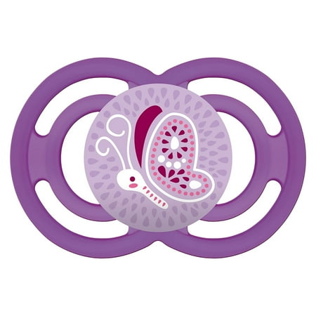 MAM Perfect Pacifier, 6+ Months, Girl, 1 pack