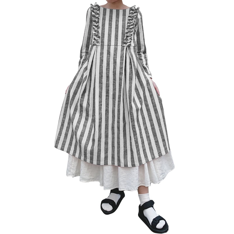 Walmart striped dress Clearance