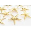 12 Medium Size Starfish - Philippine Tan Flat Sea Stars (1 1/2" - 2" / 35 - 50 mm) Beach Crafts Wedding Invitations Ocean Decor
