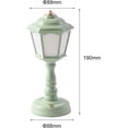 thumbnail image 2 of ABCISI Mini Cute Desk lamp Vintage, LED Desk Lamp Dimmable Table Lamp Reading Lamp with USB Charging Port, Sensitive Control, Eye-Caring Office Lamp,Very Beautiful Decorative Desk lamp (Green), 2 of 7