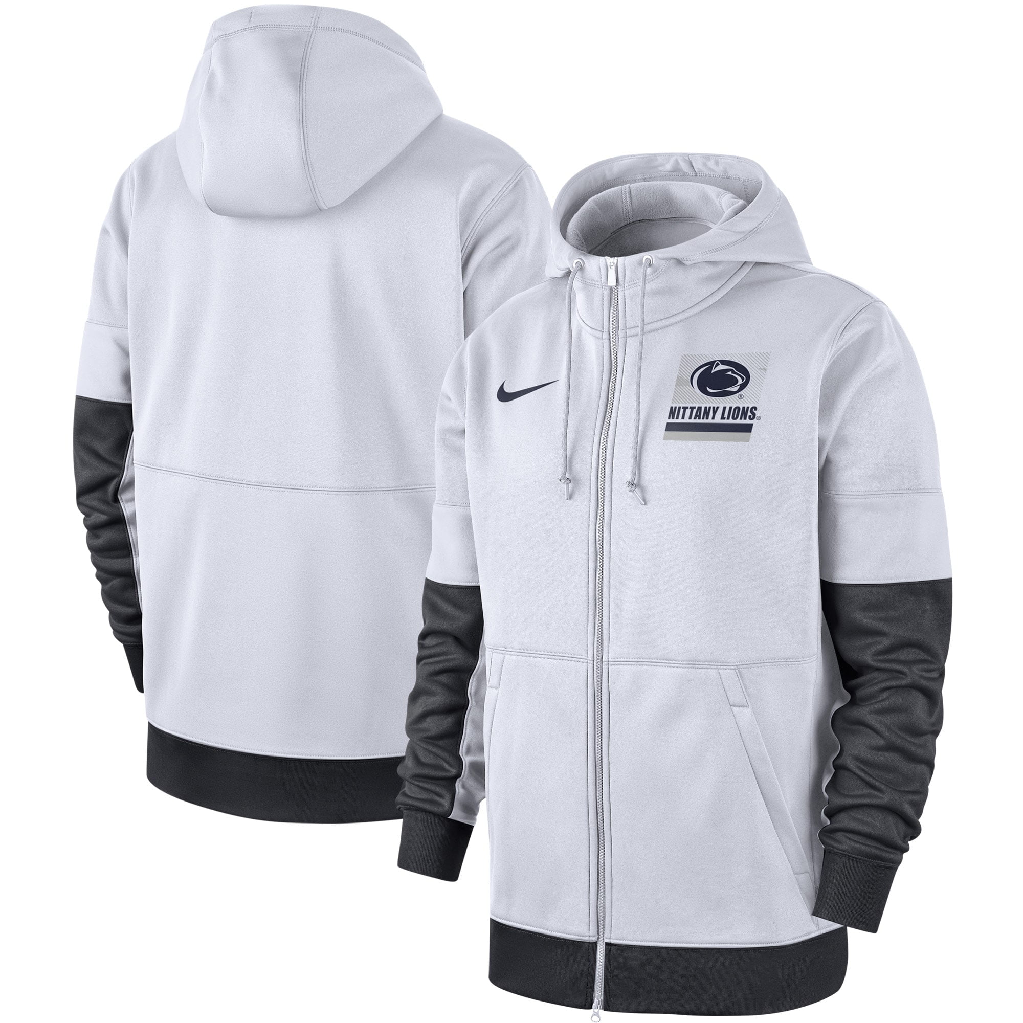 Penn sport white hoodie Clearance