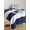 Navy Blue Light Blue White, variant on Navy Blue Stripe Nautical Table Cloth, Red Anchor Summer Coastal Waterproof Tablecloth for Rectangle Tables, Reusable Washable Fabric Table Cover for Restaurant Kitchen Dining Tables 60"x120"