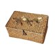 thumbnail image 5 of Cesta de almacenamiento tejida a mano, contenedor de almacenamiento, decoración del hogar, organizador de adornos hecho a mano, regalo M, 5 of 9