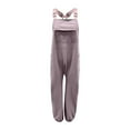 thumbnail image 3 of Women Fashion Solid Work Overalls With Pockets And Casual Leggings Jumpsuits Romper Women off Shoulder Jumpsuit Women Suit Women Bodysuit Juniors Short Sleeve Jumpsuit Long Sleeve Jean Jumpsuits Women, 3 of 4