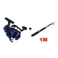 thumbnail image 1 of Fishing Reel Metal Spool Spinning Reel for Sea Fishing Carp Fishing Rod Combo Reel + Fishing Rod ,Rigid Aluminum Skeletal Frame, 1 of 6
