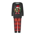 thumbnail image 2 of Family Matching Christmas Pajamas Set Xmas Long Sleeve Sleepwear Nightwear For Couples Kids Baby, 2 of 10