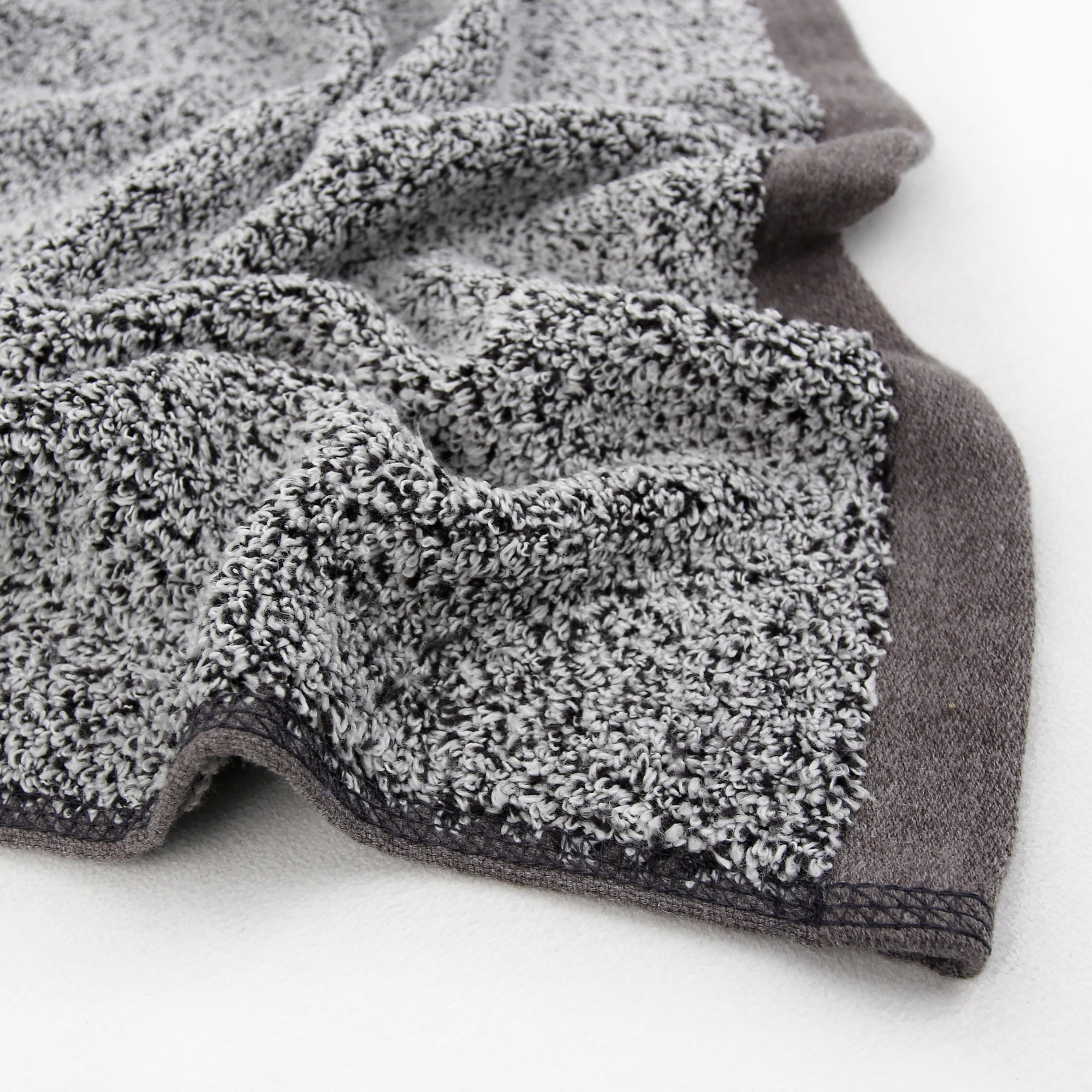 Fabreware FBT-008-G-7 Gray Cotton Yarn-Bath Towel- 6pc