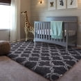 thumbnail image 4 of Homore Geometric Area Rugs for Bedroom Living Room Decor 6' x 9' Dark Gray/White, 4 of 8