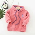 thumbnail image 2 of Vedolay Toddler Baby Boys Coats Baby Long Sleeve Single Button Up 2023 Warm Coat Pink,140, 2 of 5