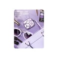 thumbnail image 3 of i-Blason Cosmo - Case for wireless earbuds - thermoplastic polyurethane (TPU) - purple marble - for Apple AirPods (3rd generation), 3 of 6