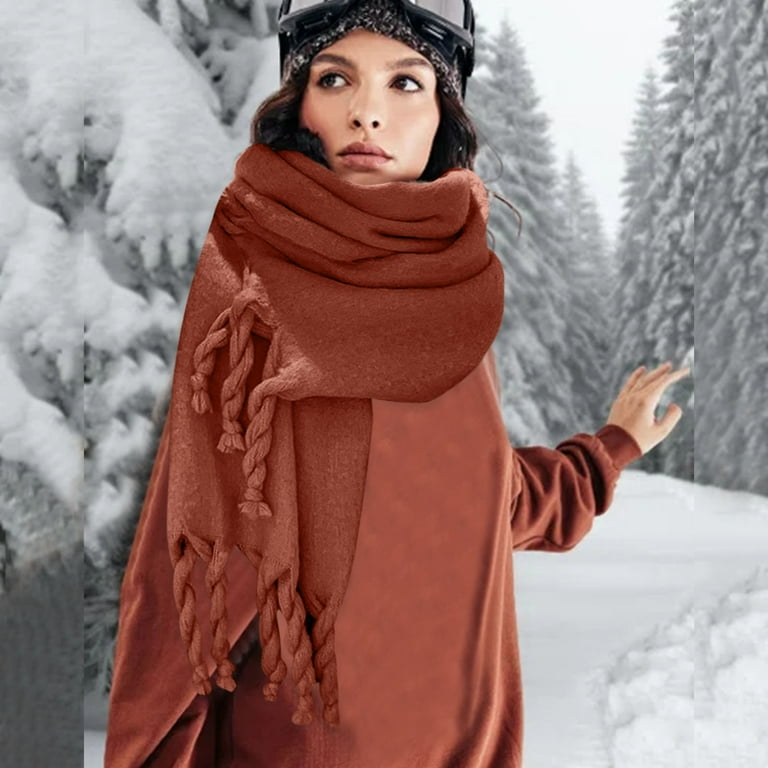 thick scarf women