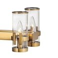 thumbnail image 4 of 38108HB Hinkley Lighting Reeve - 12 Light Linear Chandelier in Traditional-Transitional Style - 46 Inches Wide by 9 Inches High-Heritage Brass Finish, 4 of 5