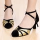 thumbnail image 4 of XIHAHA-zapatos de baile latino profesional para mujer, calzado de tacón alto para verano, zapatos de baile de salón de Tango, talla grande 34-41, 4 of 5