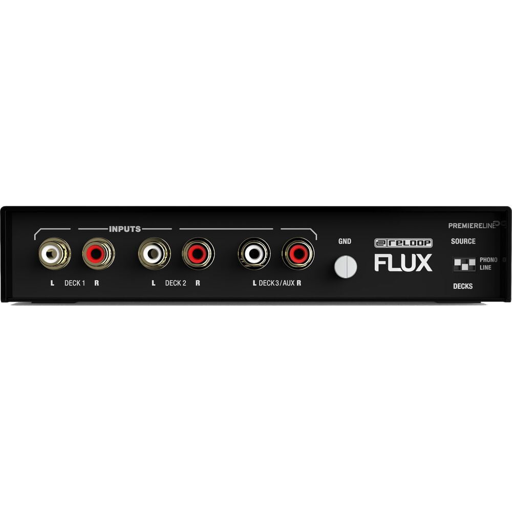 Reloop Flux 6x6 In/Out USB-C DVS Flexible, Robust, and Roadworthy Interface