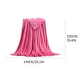 thumbnail image 2 of ESULOMP Super Soft Warm Warm Micro Plush Fleece Blanket Throw Rug Sofa Bedding 39.37x55.12, 2 of 3