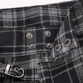 thumbnail image 4 of Simua Men's Tartan Plaid Utility Kilt | High-Waisted Pleated Skirt with Cargo Pocket Snap Fastener for Scottish Festival Casual Daily Wear, 4 of 8