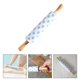 thumbnail image 3 of Pin de rodadura de madera de 1pc útil para hornear en relieve en relieve Pin de pastelería para hornear, 3 of 6