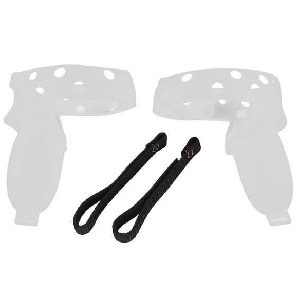 DEWIN Controller Grip Cover for Oculus Quest 2 VR Controller Handle Silicone Protective Cover with Adjustable Knuckle StrapGrey