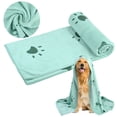 thumbnail image 1 of Pet Towel Paw Design Ultra-absorbent Multi-purpose Dog Towel Dog Bath Towel, 1 of 10